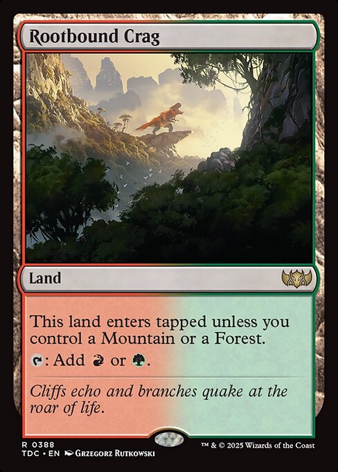 TDC: Rootbound Crag