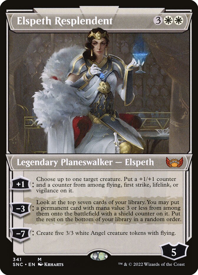 Elspeth Resplendent (Showcase) [Foil] :: SNC