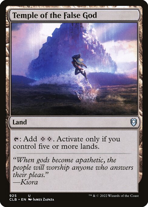 CLB: Temple of the False God