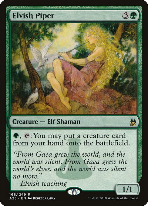 A25: Elvish Piper (Foil)