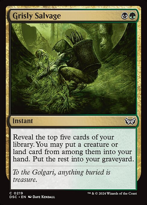 DSC: Grisly Salvage