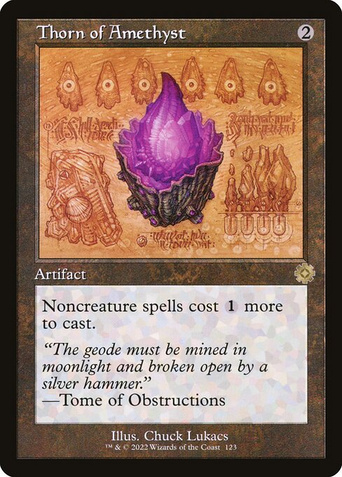 BRR: Thorn of Amethyst (Schematic) (Foil)