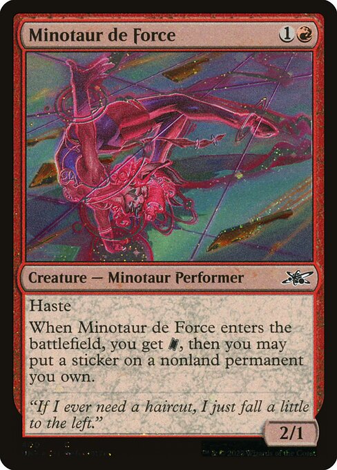 UNF: Minotaur de Force (Galaxy Foil)