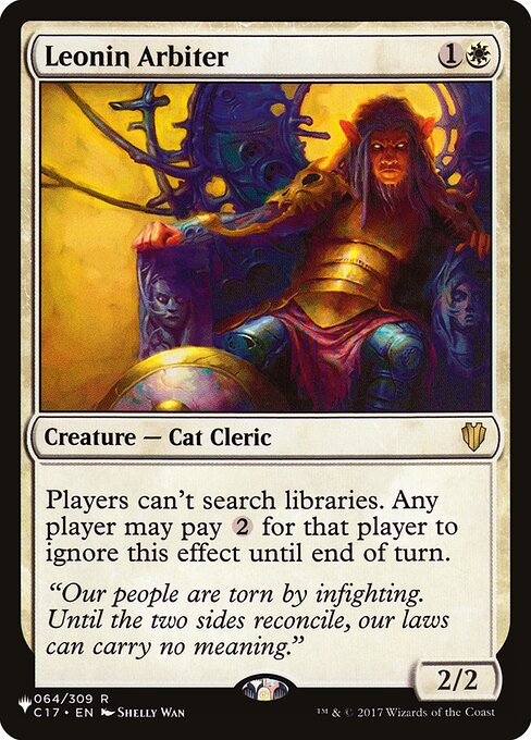 PLST: Leonin Arbiter