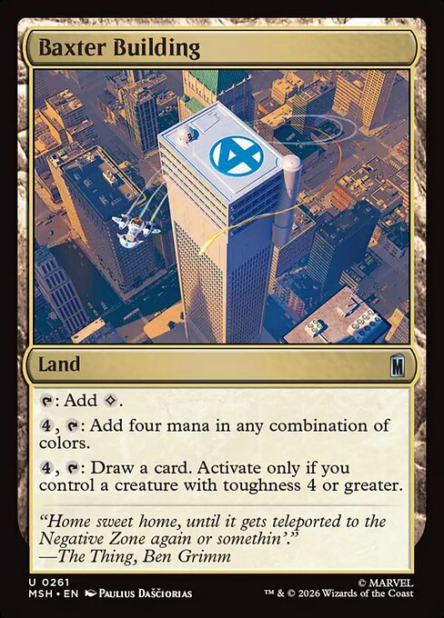 MSH: Baxter Building (Foil)