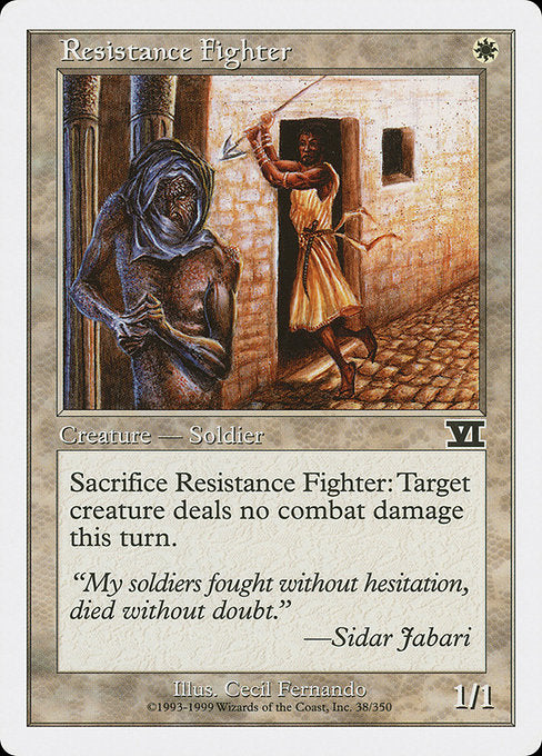 6ED: Resistance Fighter