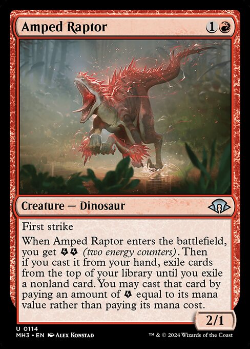 MH3: Amped Raptor (Foil)