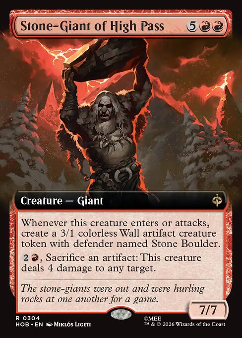 HOB: Stone-Giant of High Pass (Extended Art)