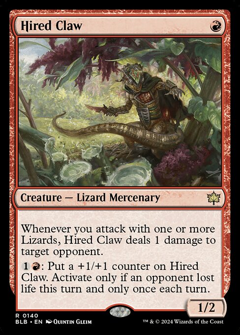 BLB: Hired Claw (Foil)
