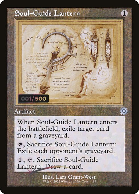 BRR: Soul-Guide Lantern (Schematic) (Serial Numbered) (Foil)