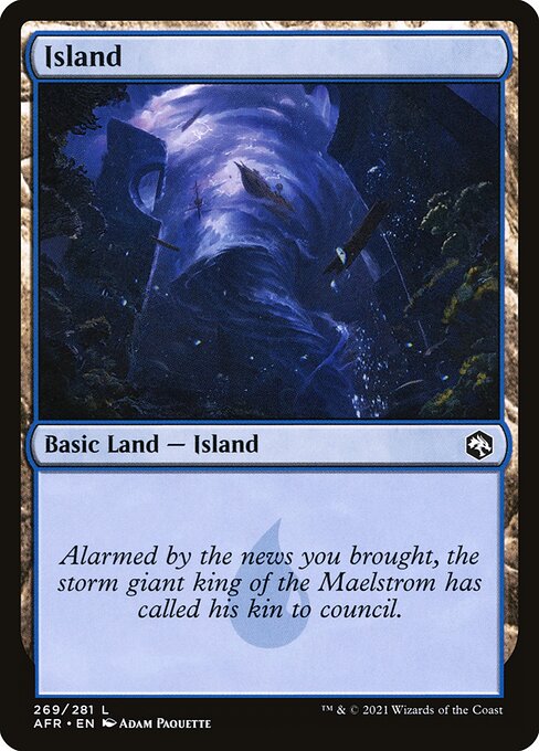 AFR: Island (269) (Foil)