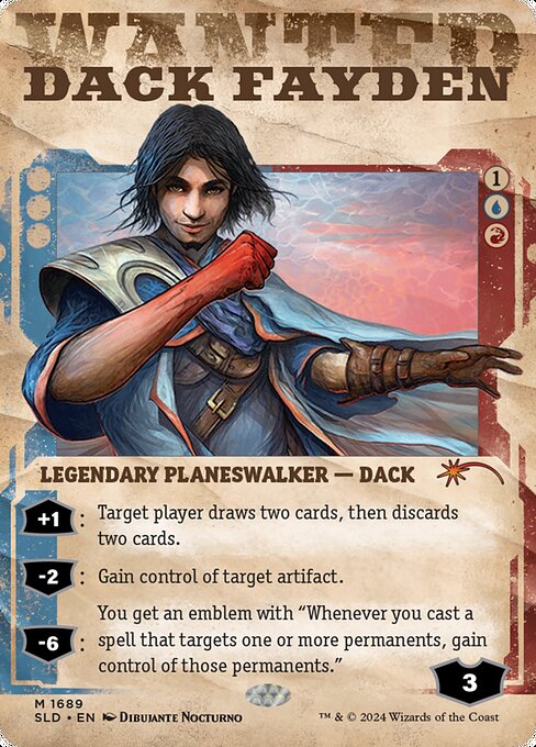 SLD: Dack Fayden (1689) (Foil)
