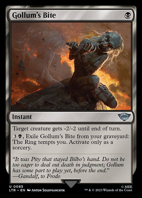 LTR: Gollum's Bite (Foil)