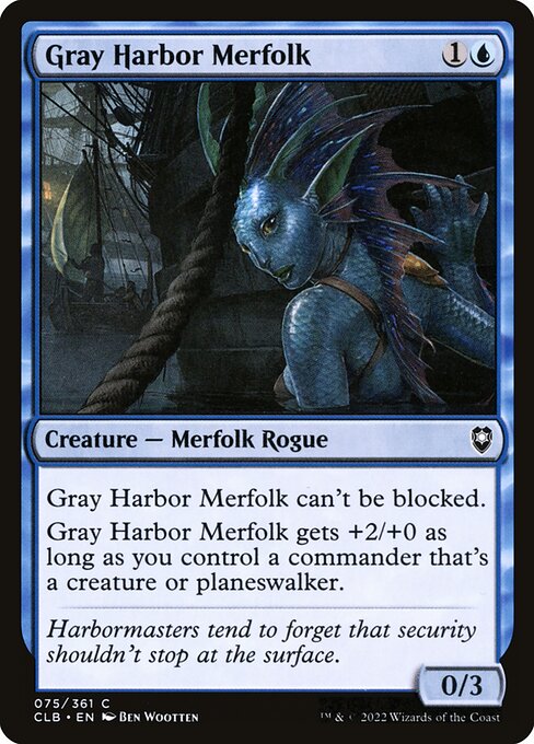 CLB: Gray Harbor Merfolk (Foil)