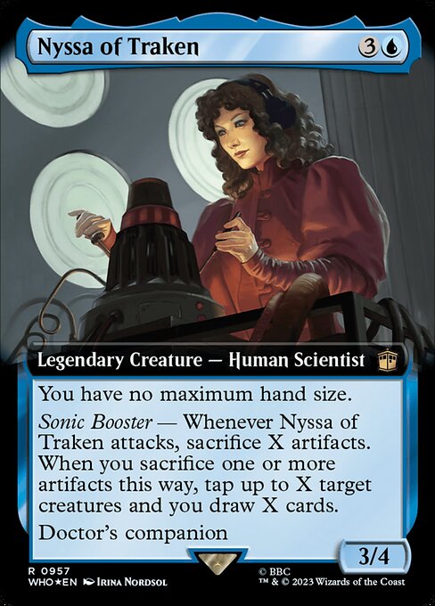 WHO: Nyssa of Traken (Extended Art) (Surge Foil)