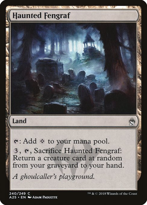 A25: Haunted Fengraf (Foil)