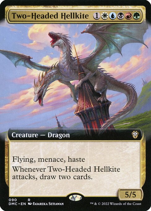 DMC: Two-Headed Hellkite (Extended Art)