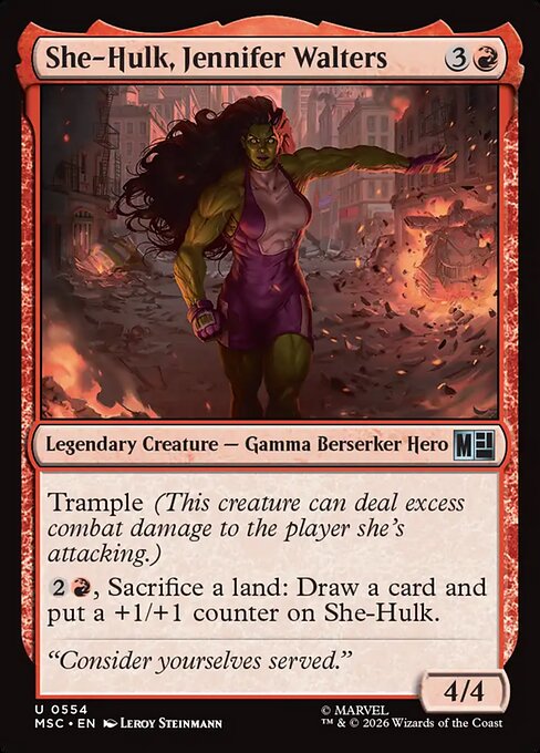 MSC: She-Hulk, Jennifer Walters
