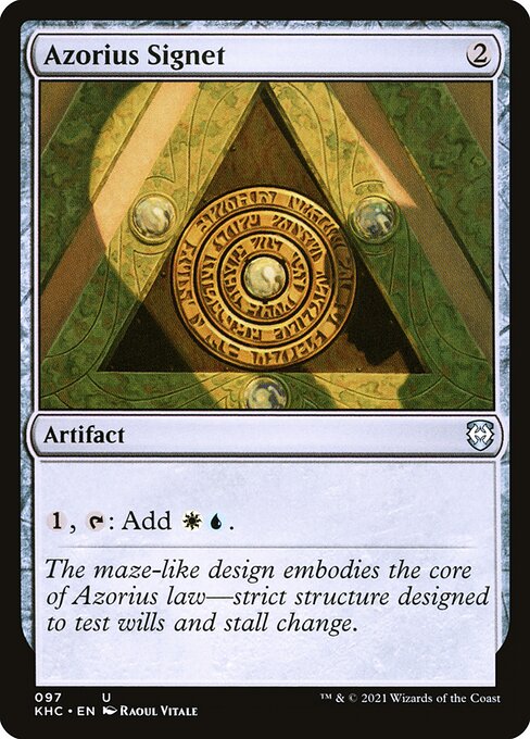 KHC: Azorius Signet