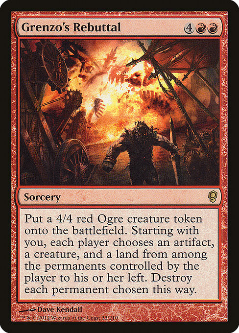 CNS: Grenzo's Rebuttal (Foil)