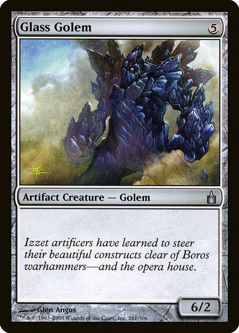 RAV: Glass Golem
