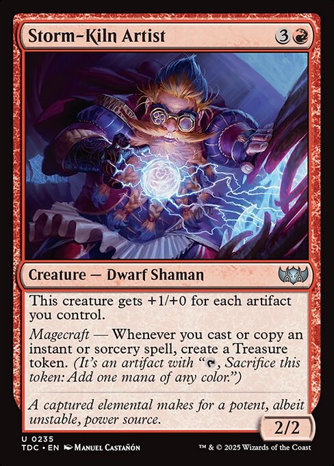 TDC: Storm-Kiln Artist