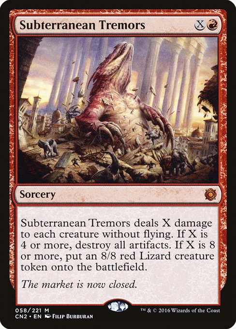 CN2: Subterranean Tremors (Foil)