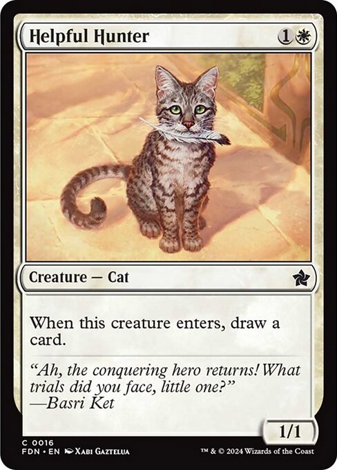 FDN: Helpful Hunter (Foil)