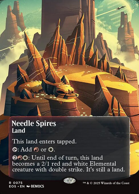 EOS: Needle Spires (0075) (Borderless) (Foil)