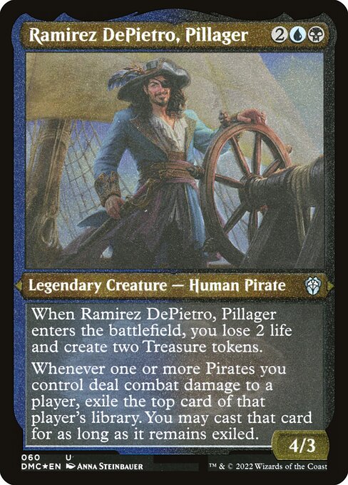 DMC: Ramirez DePietro, Pillager (Foil Etched)