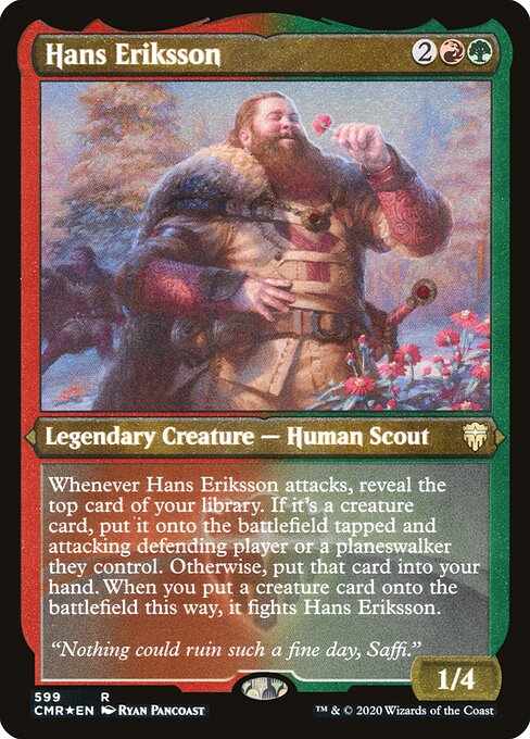CMR: Hans Eriksson (Foil Etched)