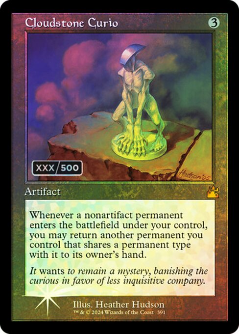 RVR: Cloudstone Curio (Retro Frame) (Serial Numbered) (Foil)