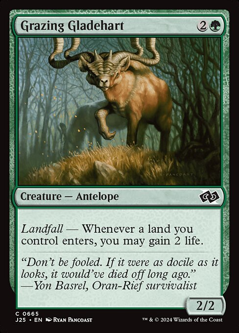 J25: Grazing Gladehart