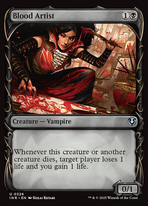 INR: Blood Artist (Showcase) (Foil)