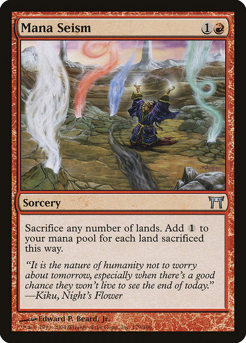 CHK: Mana Seism (Foil)