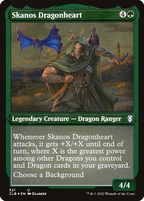 CLB: Skanos Dragonheart (Foil Etched)
