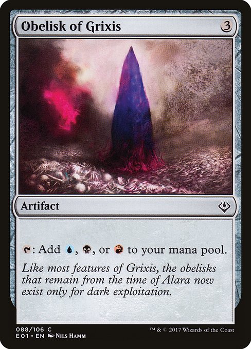 E01: Obelisk of Grixis
