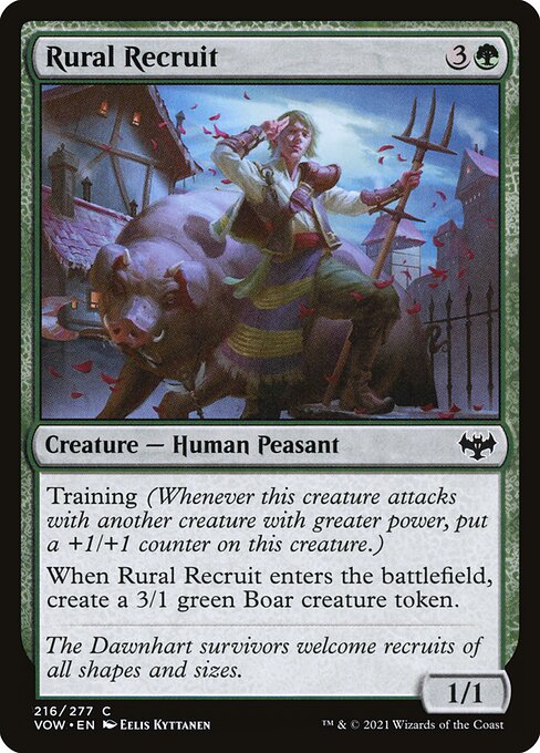 VOW: Rural Recruit (Foil)