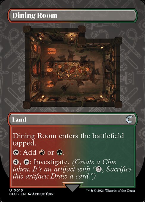 CLU: Dining Room (Borderless)