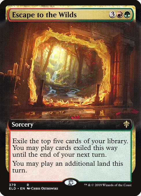 ELD: Escape to the Wilds (Extended Art) (Foil)