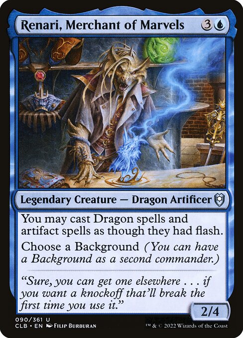 CLB: Renari, Merchant of Marvels
