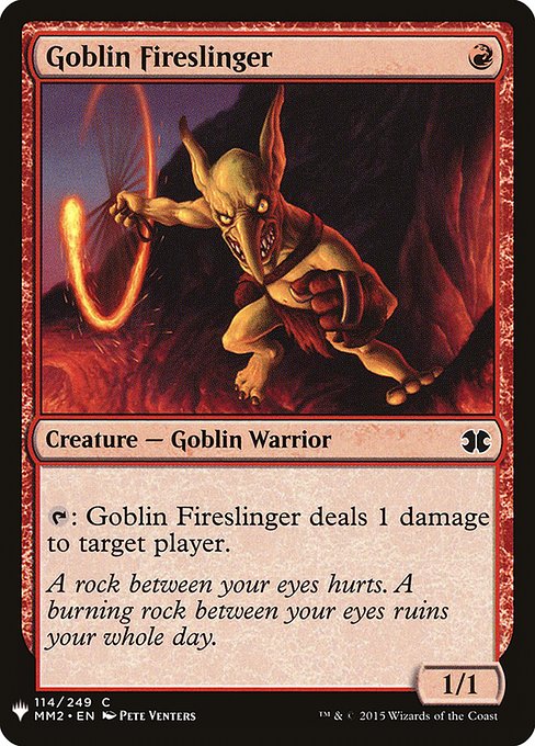 PLST: Goblin Fireslinger