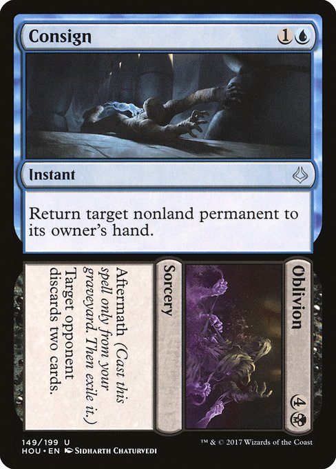 HOU: Consign // Oblivion