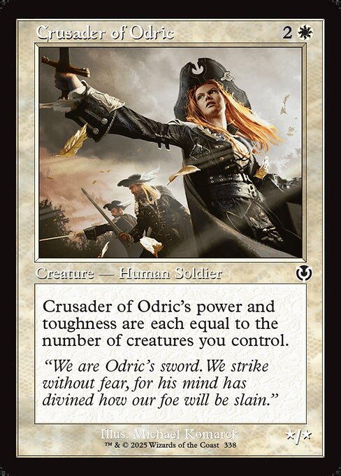 INR: Crusader of Odric (Retro Frame) (Foil)