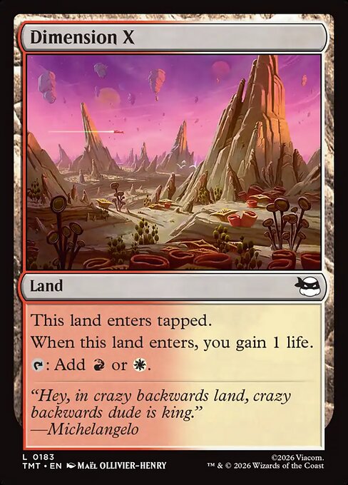 TMT: Dimension X (Foil)