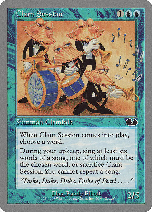 UGL: Clam Session