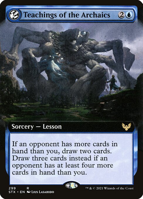 STX: Teachings of the Archaics (Extended Art) (Foil)