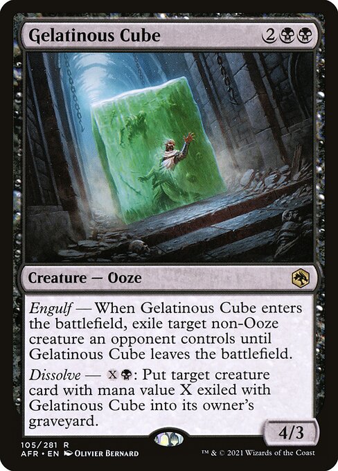 AFR: Gelatinous Cube (Foil)