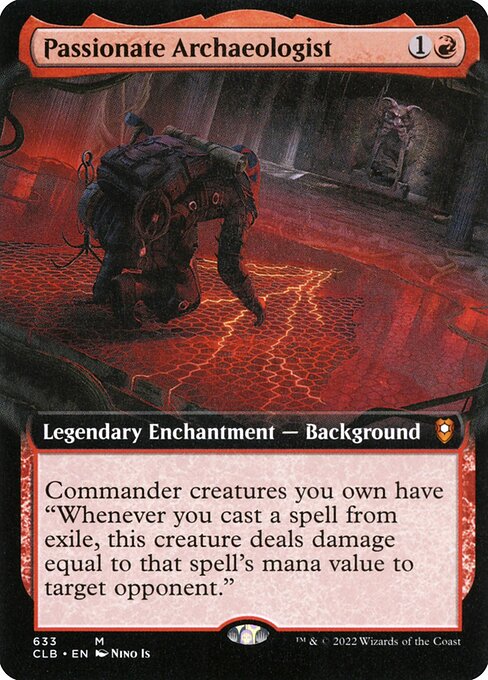 CLB: Passionate Archaeologist (Extended Art) (Foil)