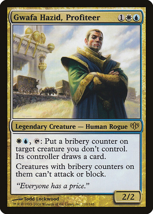 CON: Gwafa Hazid, Profiteer (Foil)